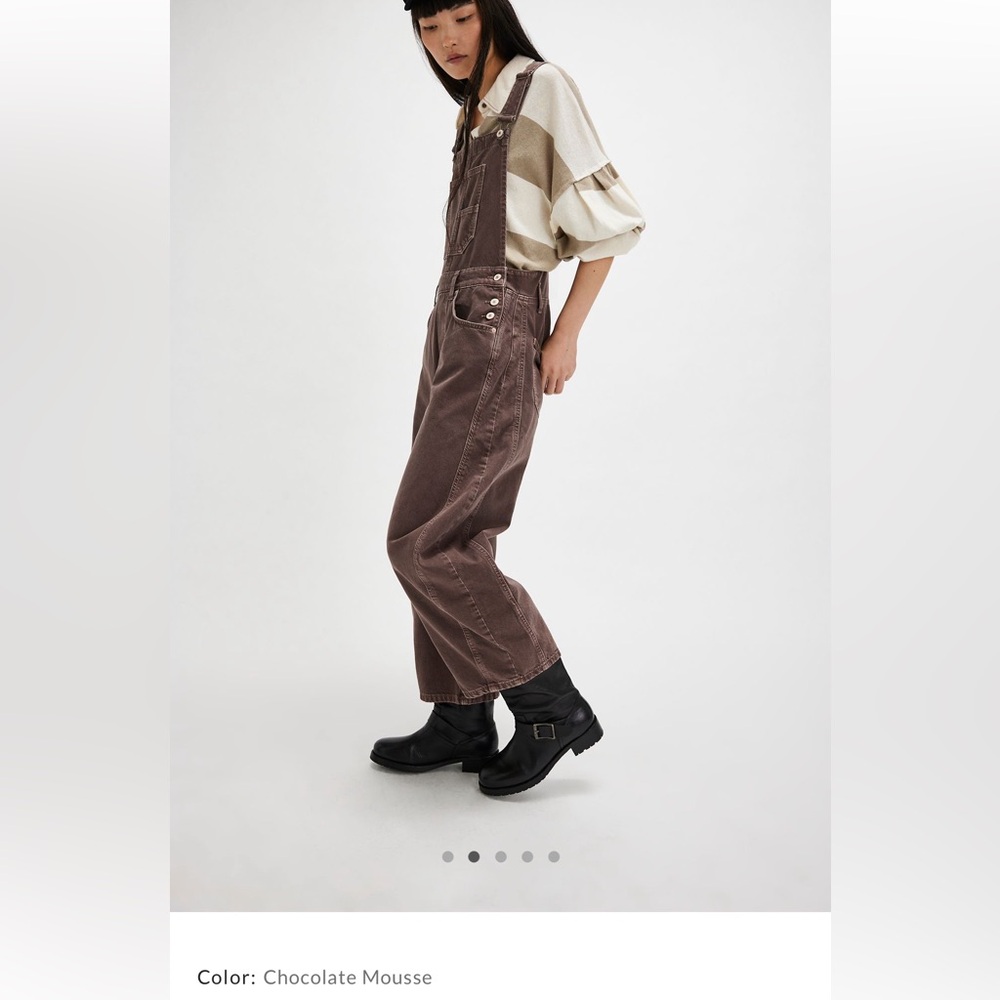 Free People | good luck barrel overalls